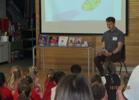 Author Visit to Grateley
